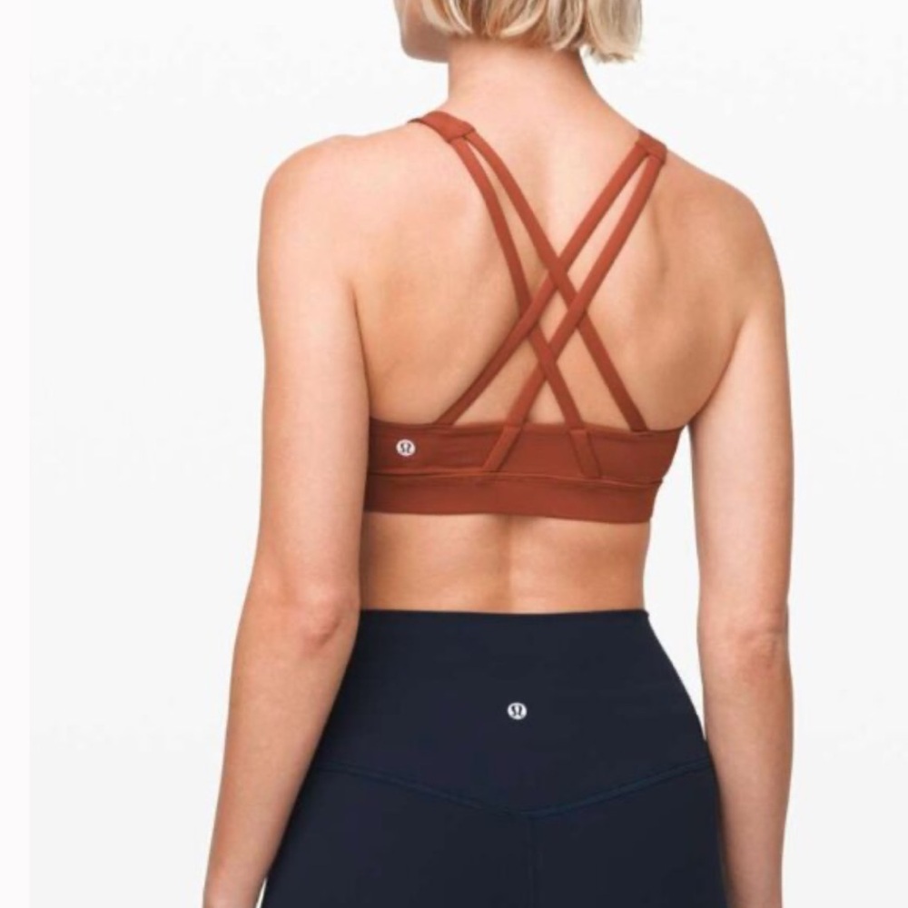 🧡Lululemon Athletica Rust Sports Bra